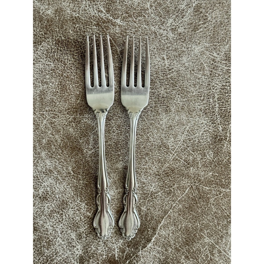 Oneida‎ Dover Cube Heirloom Flatware Dinner Forks